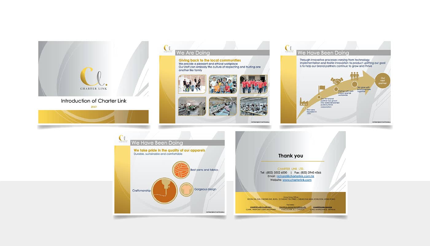 Charter Link - Power Point design